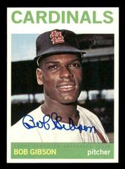 Bob Gibson Baseball Cards 2013 Topps Heritage Real One Autographs Prices