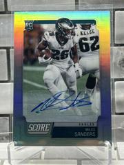 Miles Sanders [Signature] #448 Football Cards 2019 Panini Chronicles Score Prices