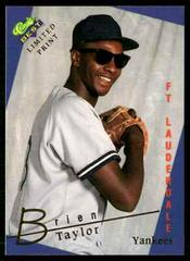 Brien Taylor Baseball Cards 1993 Classic Best Gold Limited Prints Prices