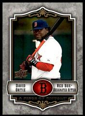David Ortiz #11 Baseball Cards 2009 Upper Deck A Piece of History Prices