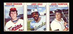 Jason Thompson, Larry Hisle, Roger Erickson [Hand Cut Panel] Baseball Cards 1979 Hostess Prices