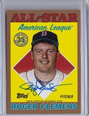 Roger Clemens [Gold] #88ASA-RC Baseball Cards 2023 Topps 1988 All Star Autographs Prices