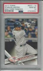 Starlin Castro #NYY-14 Baseball Cards 2017 Topps New York Yankees Prices
