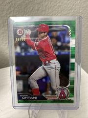 Shohei Ohtani [Green] #34 Baseball Cards 2019 Bowman Prices