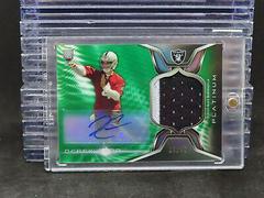 Derek Carr [Green Refractor] #DC Football Cards 2014 Topps Platinum Autograph Rookie Patch Prices