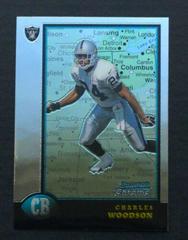 Charles Woodson [Interstate] #181 Football Cards 1998 Bowman Chrome Prices
