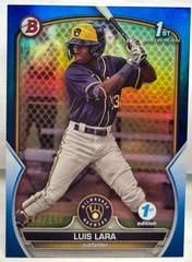 Luis Lara [Blue] Baseball Cards 2023 Bowman 1st Edition Prices