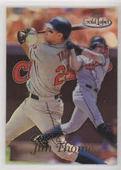 Jim Thome [Class 3 Black Label] Baseball Cards 1999 Topps Gold Label Prices