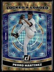 Pedro Martinez [Gold] #LL4 Baseball Cards 2023 Panini Donruss Locked and Loaded Prices