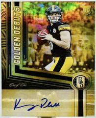 Kenny Pickett #GDA-KPI Football Cards 2022 Panini Gold Standard Golden Debuts Autographs Prices