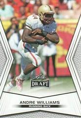 Andre Williams #77 Football Cards 2014 Leaf Draft Prices