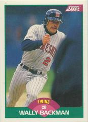 Wally Backman #34T Baseball Cards 1989 Score Traded Prices