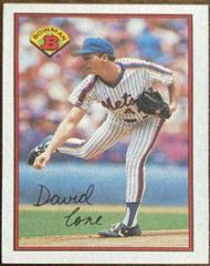 David Cone #375 Baseball Cards 1989 Bowman Prices