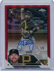 Jason Delay [Red] #RA-JD Baseball Cards 2023 Topps Chrome Update Rookie Autographs Prices