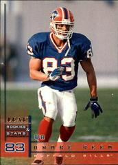 Andre Reed #40 Football Cards 1998 Leaf Rookies & Stars Prices