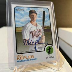 Max Kepler #ROA-MK Baseball Cards 2022 Topps Heritage Real One Autographs Prices