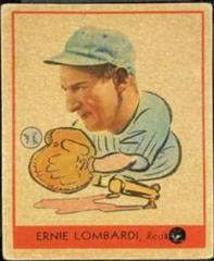 Ernie Lombardi [Reds Followed By Black Baseball] #246 Baseball Cards 1938 Goudey Prices