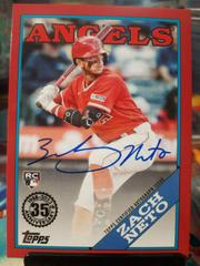 Zach Neto [Red] #88BAU-ZAN Baseball Cards 2023 Topps Update 1988 Autographs Prices