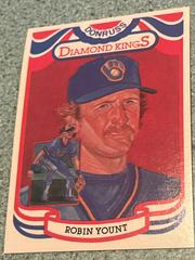 Robin Yount [Diamond Kings Steel] #1 Baseball Cards 1984 Donruss Prices