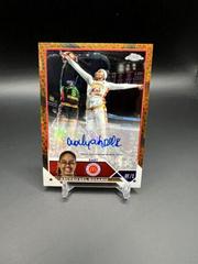 Aalyah Del Rosario [Orange Basketball] #CA-AD Basketball Cards 2023 Topps Chrome McDonald's All American Autographs Prices