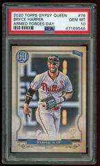 Bryce Harper [Armed Forces Day] #76 Baseball Cards 2020 Topps Gypsy Queen Prices