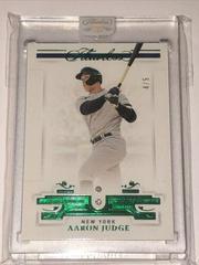 Aaron Judge [Emerald] #9 Baseball Cards 2021 Panini Flawless Prices