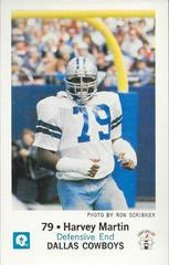 Harvey Martin #79 Football Cards 1979 Cowboys Police Prices