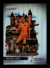 Frenkie de Jong #18 Soccer Cards 2022 Panini Prizm World Cup National Landmarks Prices