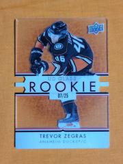 Trevor Zegras [Red] Hockey Cards 2021 Upper Deck Ovation UD Glass Rookies Prices
