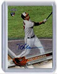 Trey Mancini [Autograph Gold Refractor] #HMT3 Baseball Cards 2017 Topps Chrome Update Prices
