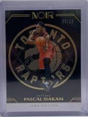 Pascal Siakam [Holo Gold] Basketball Cards 2019 Panini Noir Prices