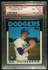 Ed Vande Berg #118T Baseball Cards 1986 Topps Traded Prices