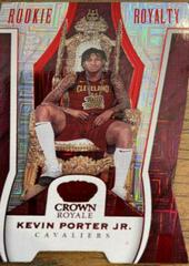 Kevin Porter Jr. [Red] #28 Basketball Cards 2019 Panini Crown Royale Rookie Royalty Prices