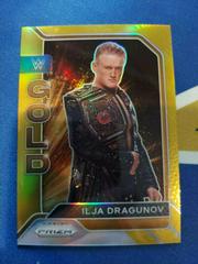 Ilja Dragunov Wrestling Cards 2022 Panini Prizm WWE Gold Prices