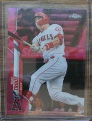 Mike Trout [Pink Refractor] Baseball Cards 2020 Topps Chrome Prices