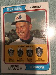 Expos Mgr. , Coaches #531 Baseball Cards 1974 Topps Prices