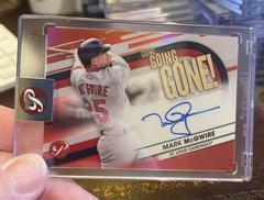 Mark McGwire [Red] #GA-MMC Baseball Cards 2023 Topps Pristine Going Gone Autographs Prices
