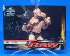 Brock Lesnar Wrestling Cards 2002 Fleer WWE Raw vs Smackdown Prices