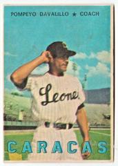 Pompeyo Davalillo #3 Baseball Cards 1967 Venezuela Topps Prices