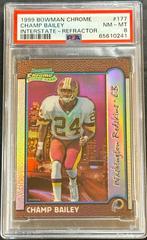 Champ Bailey [Interstate Refractor] #177 Football Cards 1999 Bowman Chrome Prices