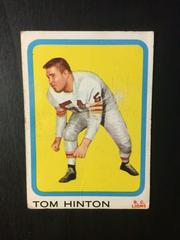 Tom Hinton Football Cards 1963 Topps CFL Prices