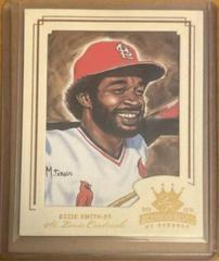 Ozzie Smith [Framed Portraits Bronze] #161 Baseball Cards 2003 Donruss Diamond Kings Prices