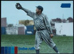 Babe Ruth [Blue Foil] Baseball Cards 2020 Stadium Club Prices