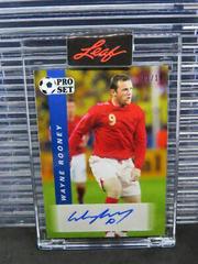 Wayne Rooney [Blue] #PS-WR1 Soccer Cards 2022 Pro Set Autographs Prices
