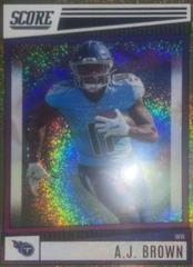 A. J. Brown [Dots Gold] Football Cards 2022 Panini Score Prices