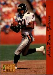 Andre Rison #6 Football Cards 1993 Pro Line Live Prices