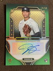 Luis Gil #RA-RD Baseball Cards 2022 Topps Triple Threads Rookie Autographs Prices