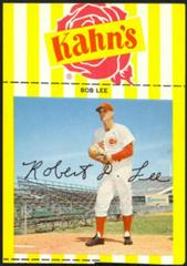 Bob Lee Baseball Cards 1968 Kahn's Wieners Prices