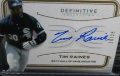 Tim Raines #LAC-TR Baseball Cards 2023 Topps Definitive Legendary Autograph Collection Prices