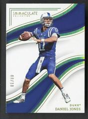 Daniel Jones [Gold] #11 Football Cards 2023 Panini Immaculate Collection Collegiate Prices
